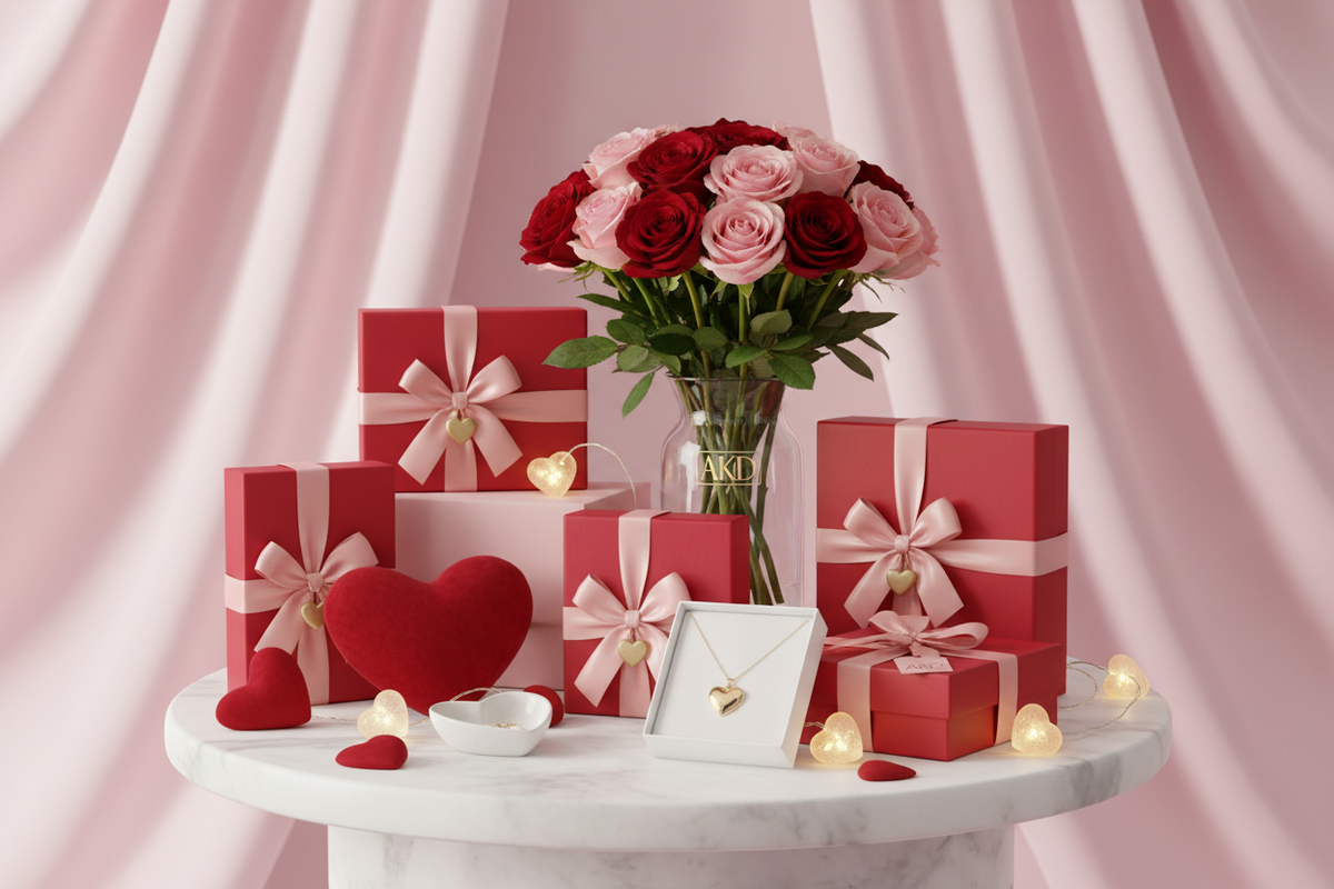 Chic Valentines Gifts & Personalized Clocks