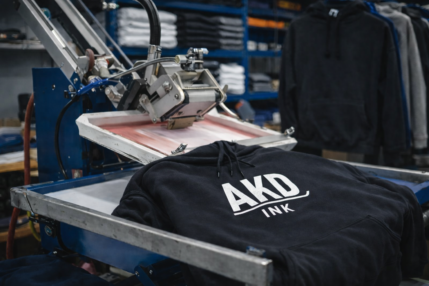 Custom Hoodies – Premium Screen Printing & Embroidery | AKD Ink
