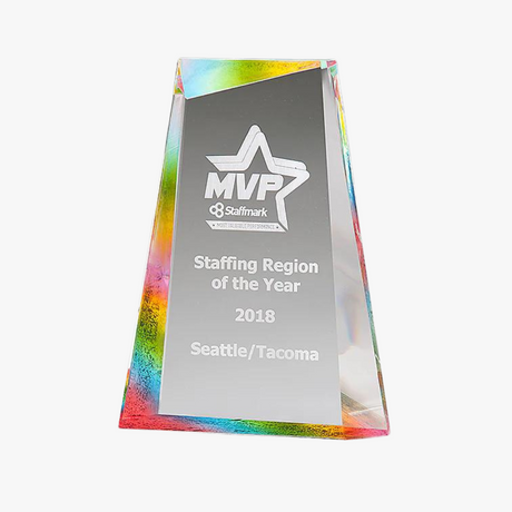 Beautiful engraved acrylic plaques from our Engraved Acrylic Plaques & Awards Collection, showcasing elegance and customization options for any achievement.
