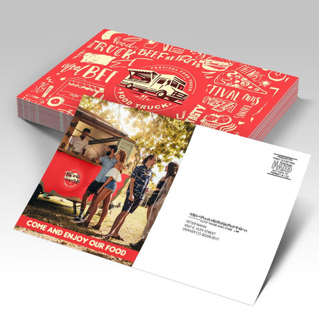 Direct mail printing products