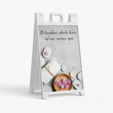 Signicade A-frame display