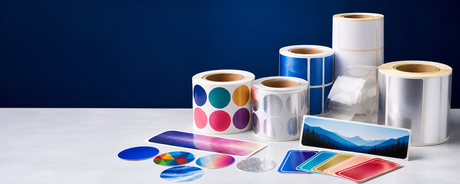 Custom roll labels and stickers collection