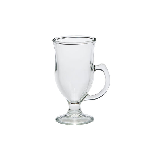 12 Glass Irish Coffee Mugs - 8 Oz