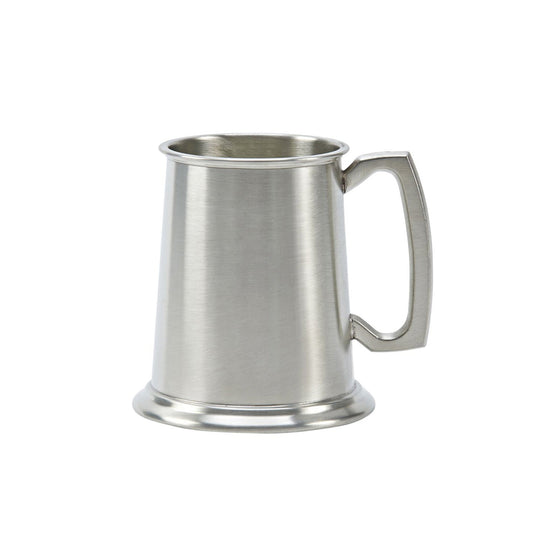 Pewter Tankard with Satin Matte Finish