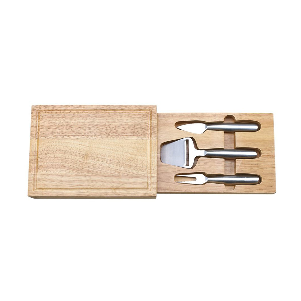 Rectangular Cheeseboard with Concealed Tools