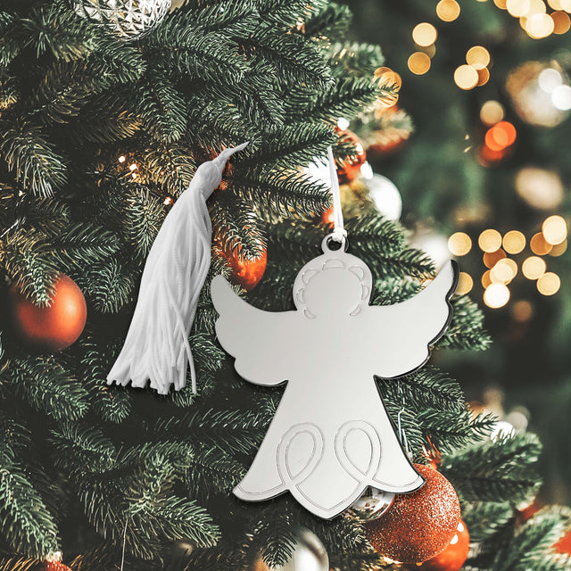 CLCUG4ORFR3R4SAUSMSLMLCLL2M10 - Angel Ornament, Np 4" X 3"