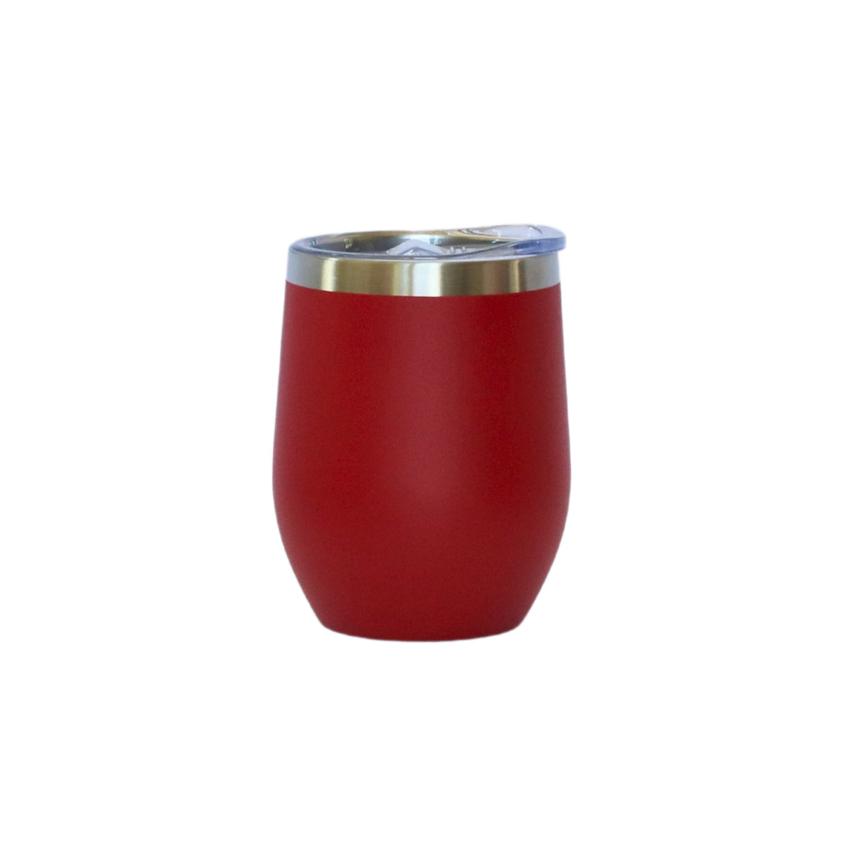 12 Oz Stemless Wine Tumbler - Red