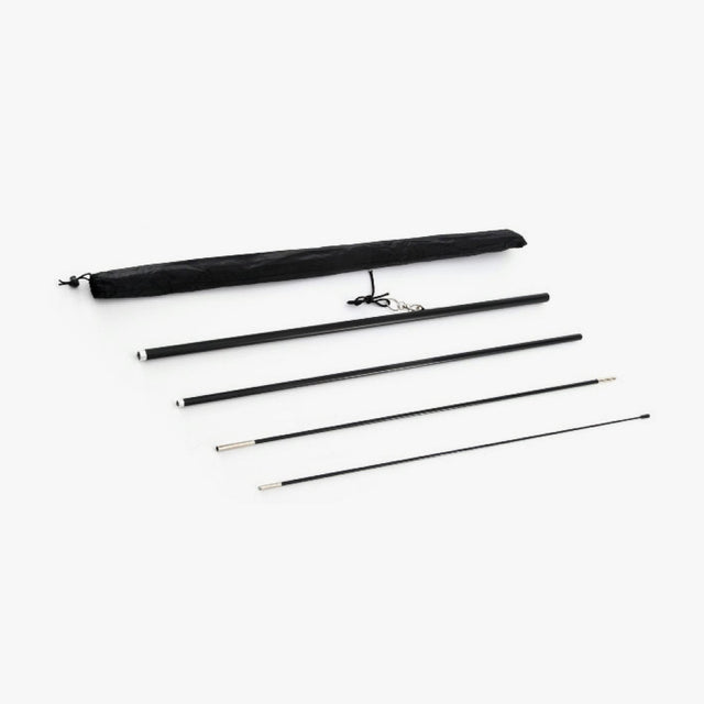 Teardrop flag replacement pole set