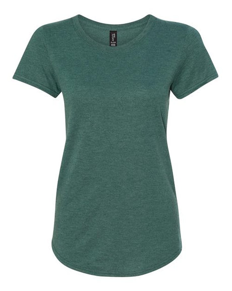 Women's Softstyle® Triblend T-Shirt-AKD Ink