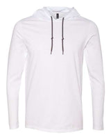 Men's Softstyle® Lightweight Hooded Long Sleeve T-Shirt-AKD Ink