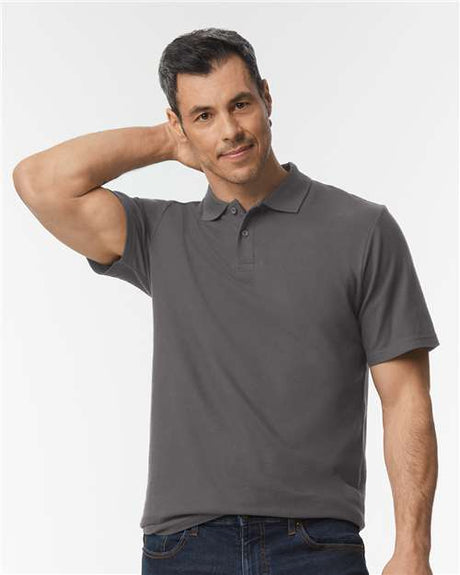 Men's Softstyle® Pique Polo-AKD Ink