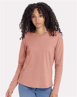 Women's Cotton Relaxed Long Sleeve T-Shirt