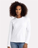 Women's Cotton Relaxed Long Sleeve T-Shirt