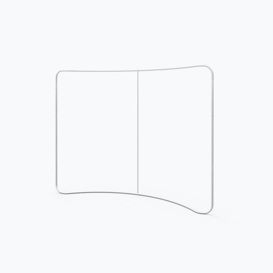 10ft Curve Tension Fabric Display Hardware Only
