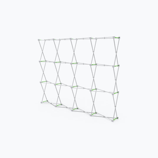 10ft Straight Velcro Fabric Pop Up Display Hardware Only