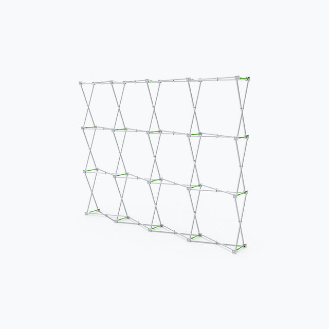 10ft Straight Velcro Fabric Pop Up Display Hardware Only