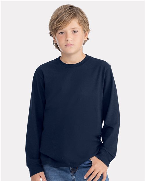 Youth Cotton Long Sleeve T-Shirt-AKD Ink