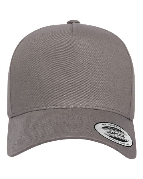 Retro Cotton Blend Snapback Cap