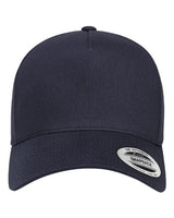 Retro Cotton Blend Snapback Cap
