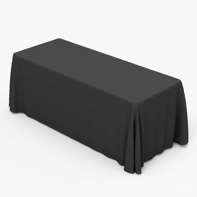Solid color table throws