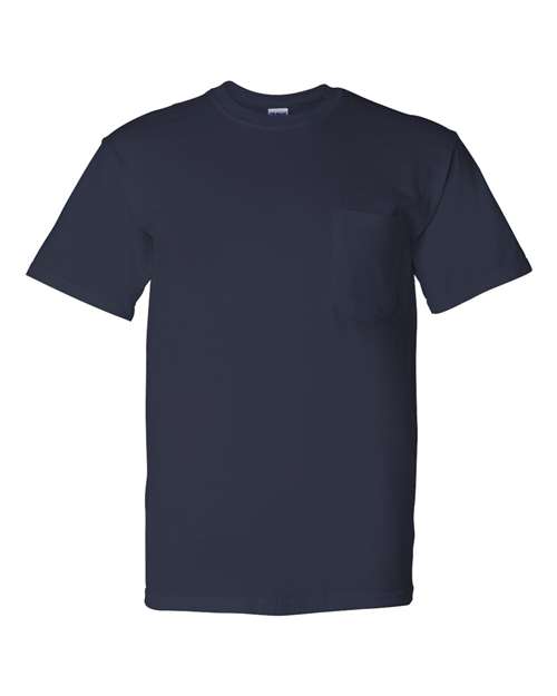 Unisex DryBlend® Pocket T-Shirt-AKD Ink