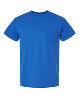 Unisex DryBlend® Pocket T-Shirt-AKD Ink