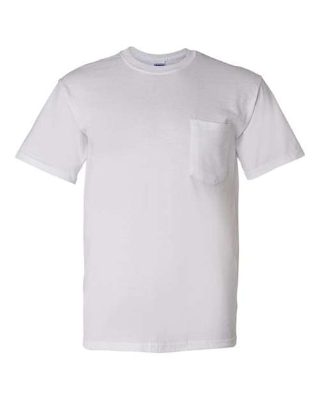 Unisex DryBlend® Pocket T-Shirt-AKD Ink