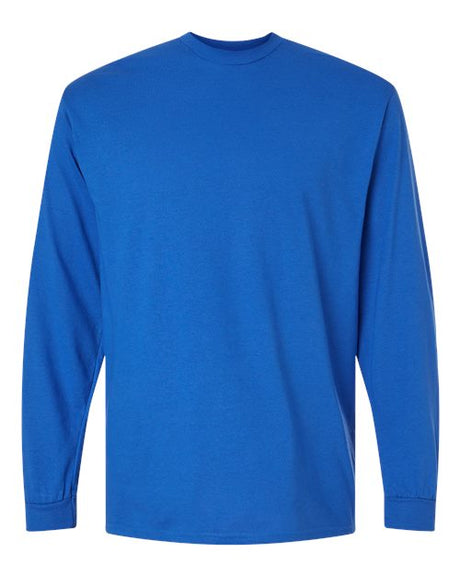 Unisex DryBlend® 50/50 Long Sleeve T-Shirt-AKD Ink