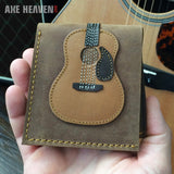 Dreadnought Acoustic Guitar Wallet - Handmade from Genuine Leather