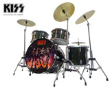 KISS® DESTROYER ALBUM Tribute Mini Drum Set Replica Collectible - 1:4 Scale Model