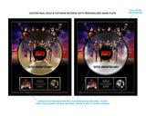 KISS® 50th Anniversary 12" Gold Record Tribute of The DESTROYER Album - Personalized with YOUR NAME - 18" x 22" Framed