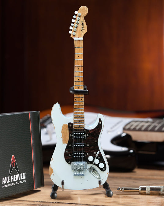 Licensed Fender™ Strat™ - Vintage White Miniature Guitar Model