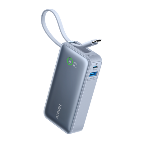 Anker Nano Power Bank (30W, Built-In USB-C Cable) - AKD Ink