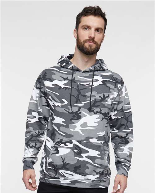 Unisex Camo Fleece Hoodie Sweatshirt - AKD Ink
