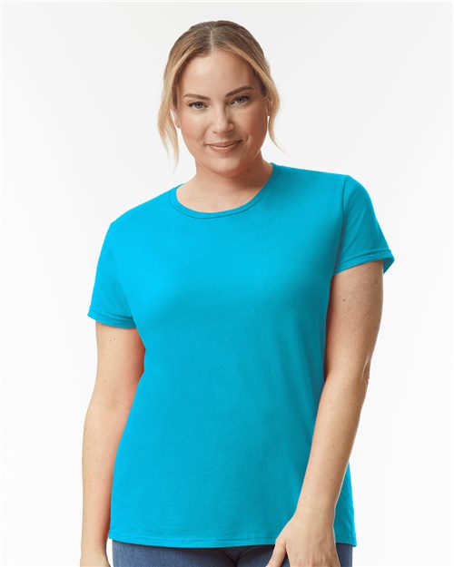 Women's Softstyle® Lightweight T-Shirt-AKD Ink