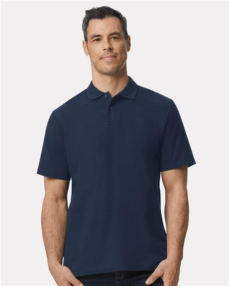 Men's Softstyle® Pique Polo-AKD Ink