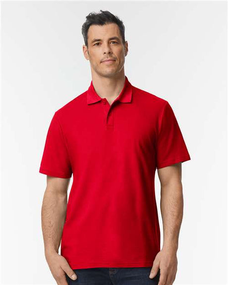 Men's Softstyle® Pique Polo-AKD Ink