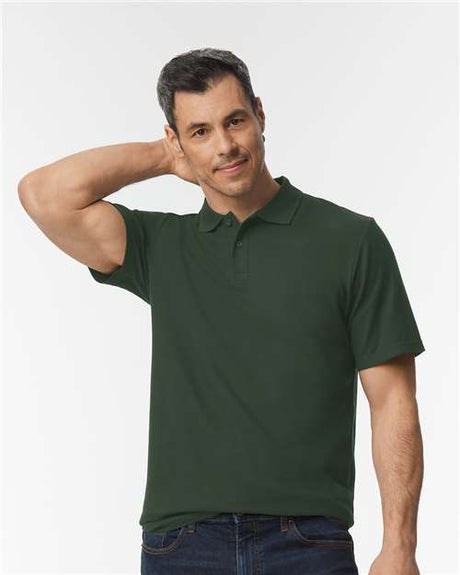 Men's Softstyle® Pique Polo-AKD Ink