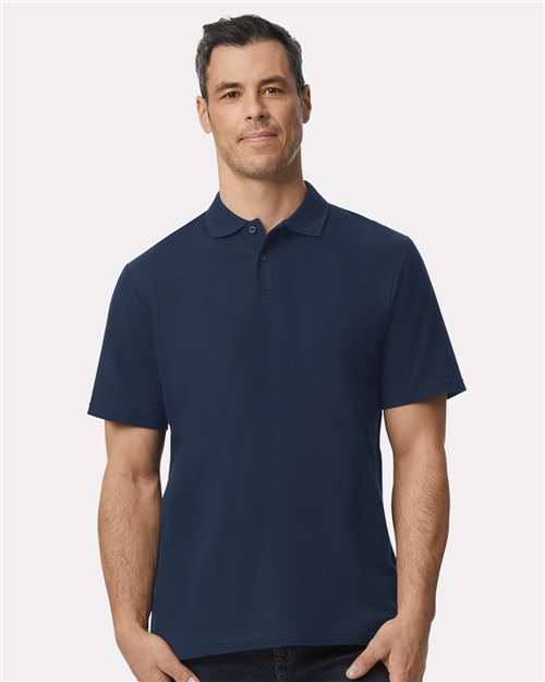 Men's Softstyle® Pique Polo-AKD Ink