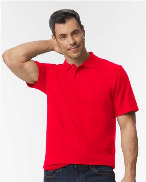 Men's Softstyle® Pique Polo-AKD Ink