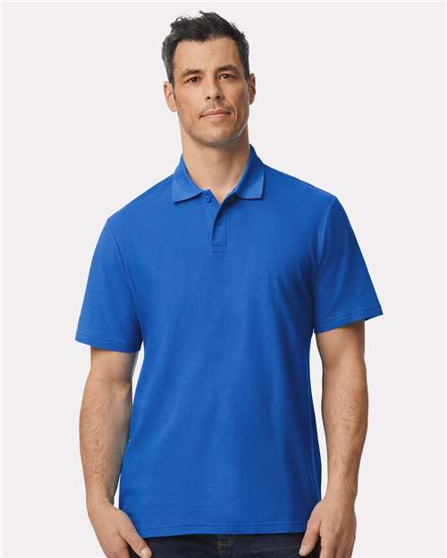 Men's Softstyle® Pique Polo-AKD Ink