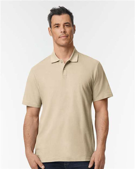 Men's Softstyle® Pique Polo-AKD Ink