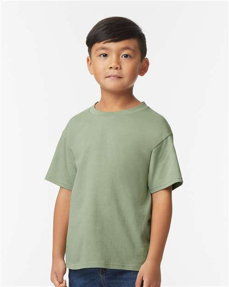 Youth Softstyle® Midweight T-Shirt-AKD Ink