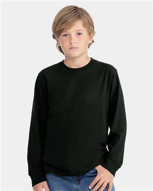 Youth Cotton Long Sleeve T-Shirt-AKD Ink