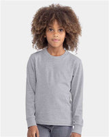 Youth Cotton Long Sleeve T-Shirt-AKD Ink
