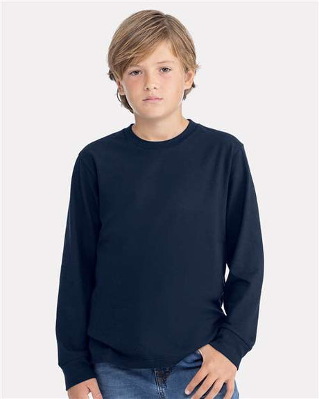Youth Cotton Long Sleeve T-Shirt-AKD Ink