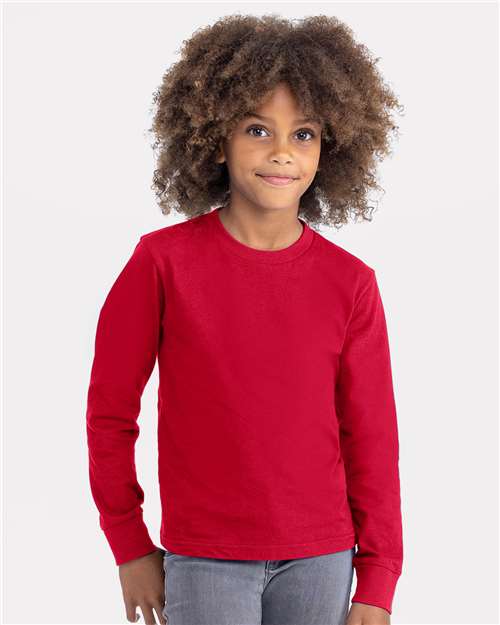Youth Cotton Long Sleeve T-Shirt-AKD Ink