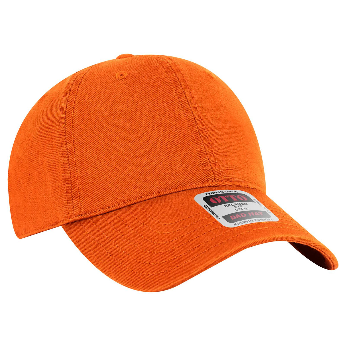 OTTO CAP 6 Panel Low Profile Dad Hat-AKD Ink