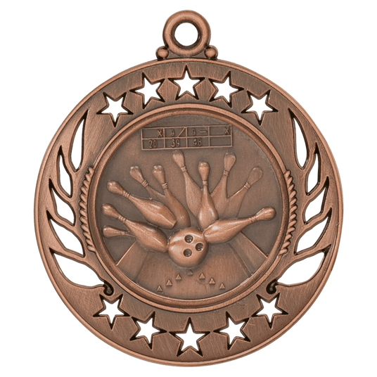 Bowling Galaxy Medal-Bronze