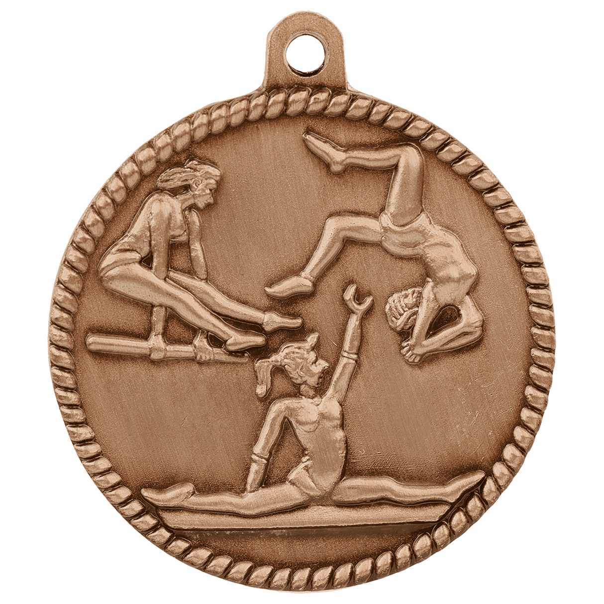 Female Gymnastics High Relief Medal-Bronze